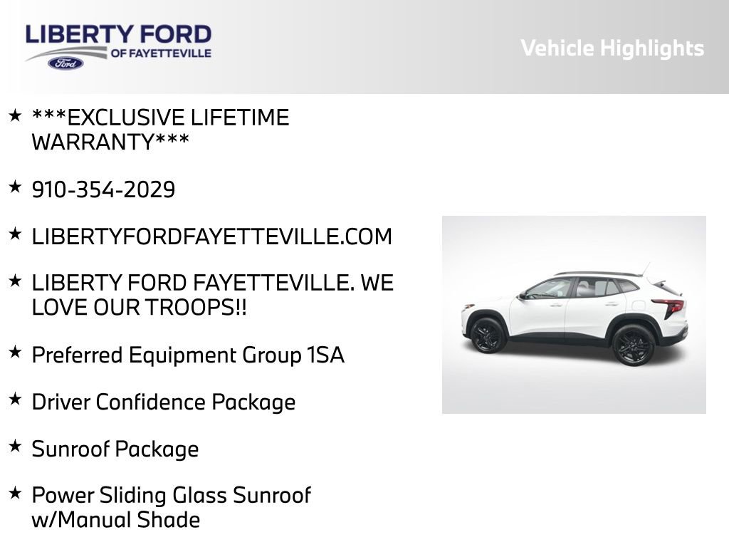 Used 2024 Chevrolet Trax ACTIV w/ Sunroof Package FWD image 5