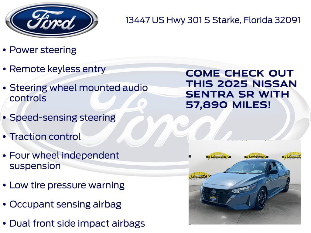 Used 2025 Nissan Sentra SR FWD image 22