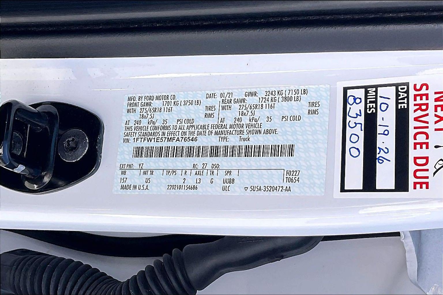 Certified 2021 Ford F150 XLT w/ Equipment Group 302A High AWD/4WD image 36