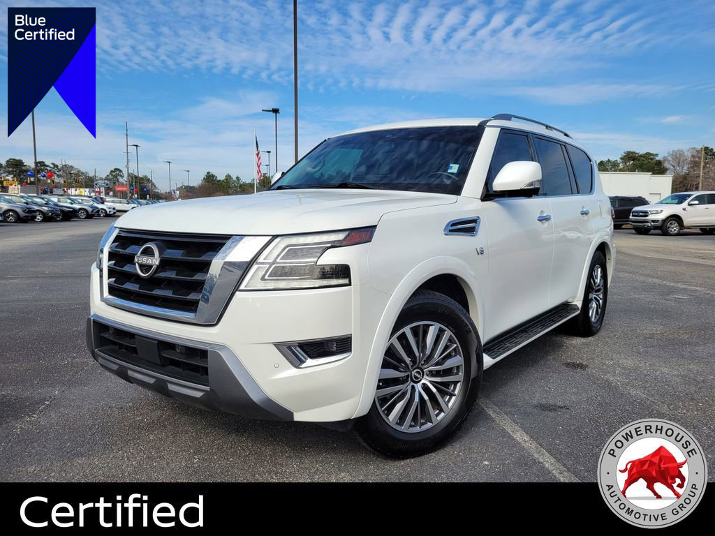 Used 2022 Nissan Armada SL w/ Captain's Chairs Package image 1