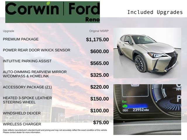 Used 2021 Lexus UX 250h w/ Premium Package image 3