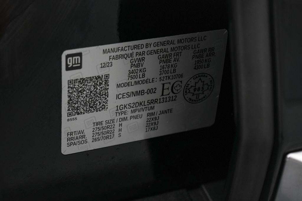 Used 2024 GMC Yukon Denali w/ Denali Reserve Package AWD/4WD image 35