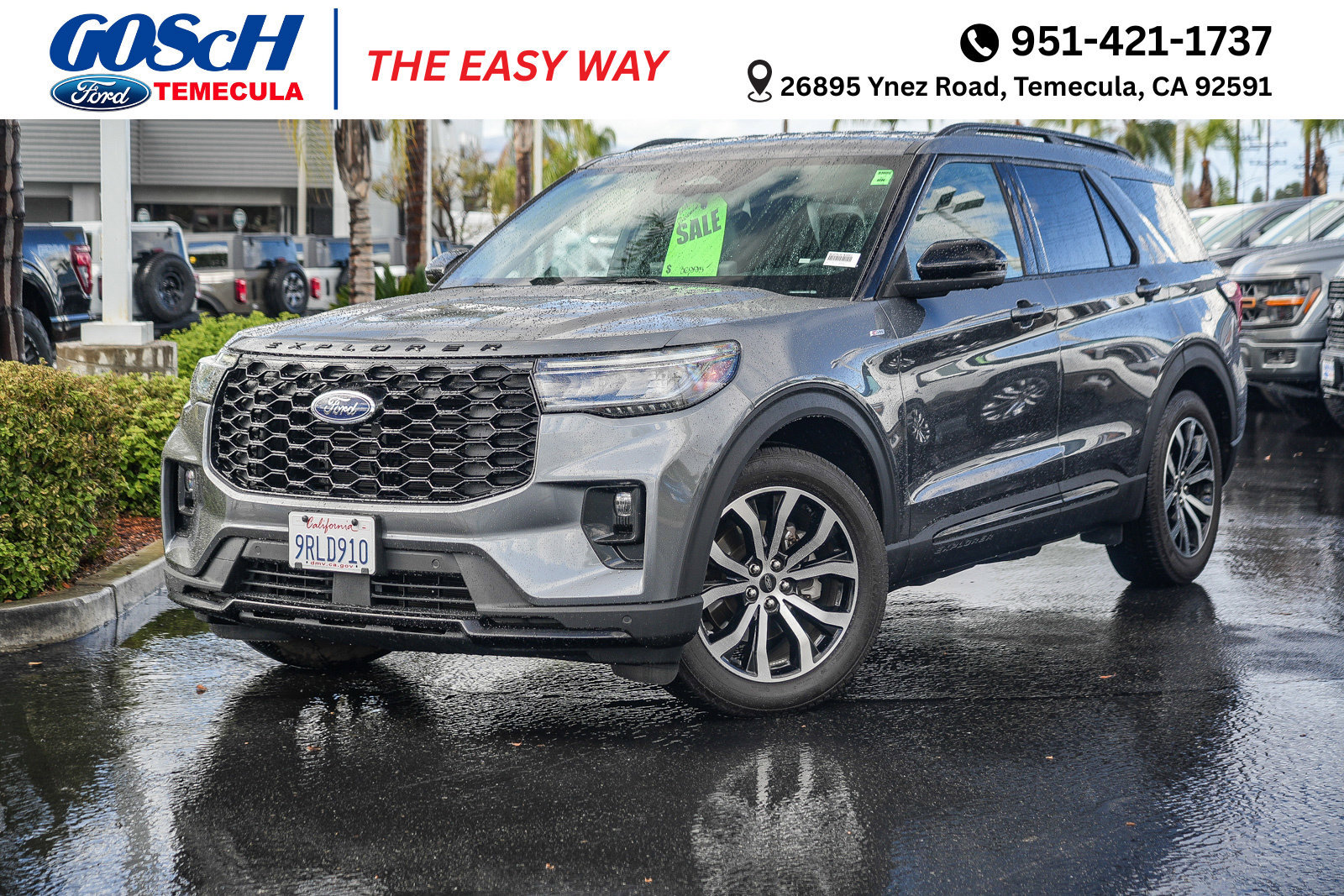 Certified 2025 Ford Explorer ST-Line w/ Premium Package RWD image 1