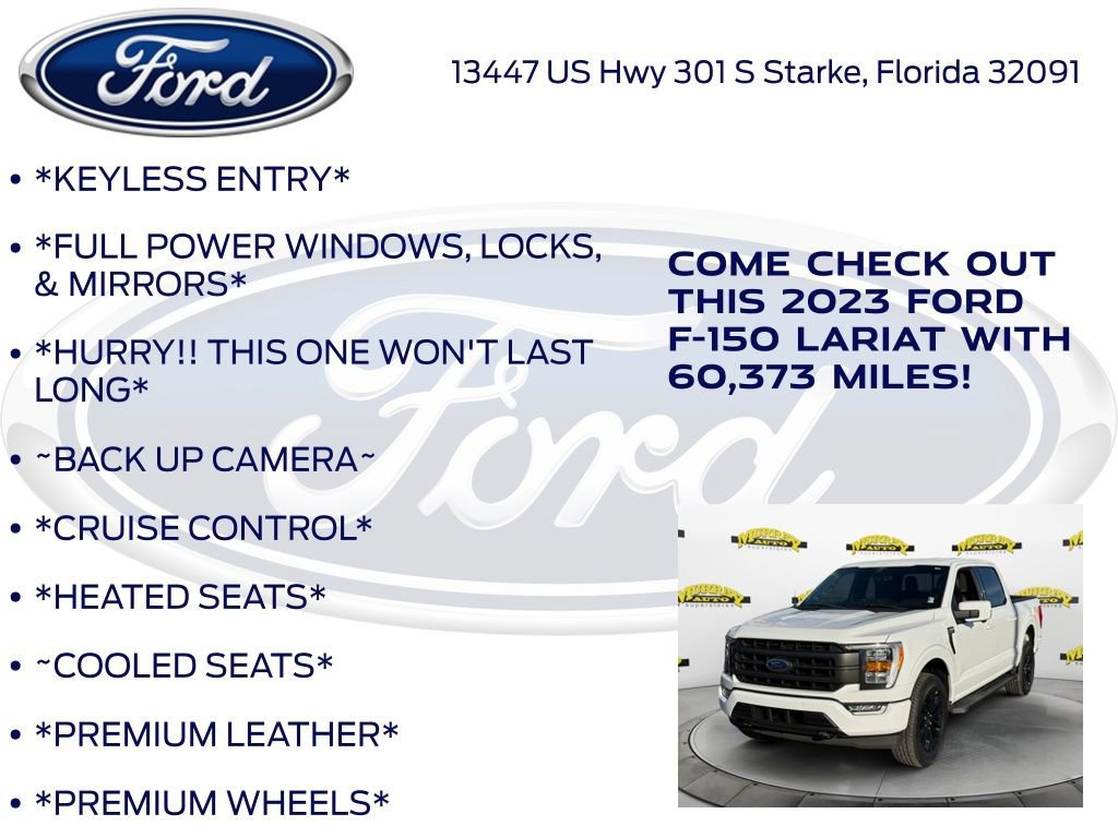 Certified 2023 Ford F150 Lariat image 13