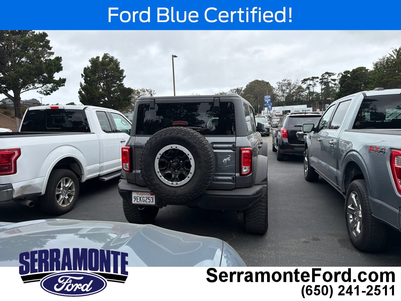Certified 2023 Ford Bronco Black Diamond w/ Sasquatch Package AWD/4WD image 7