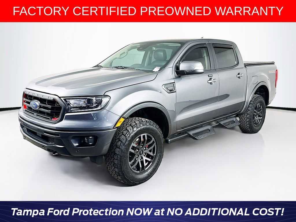 Certified 2021 Ford Ranger Lariat w/ Tremor Off-Road Package image 1
