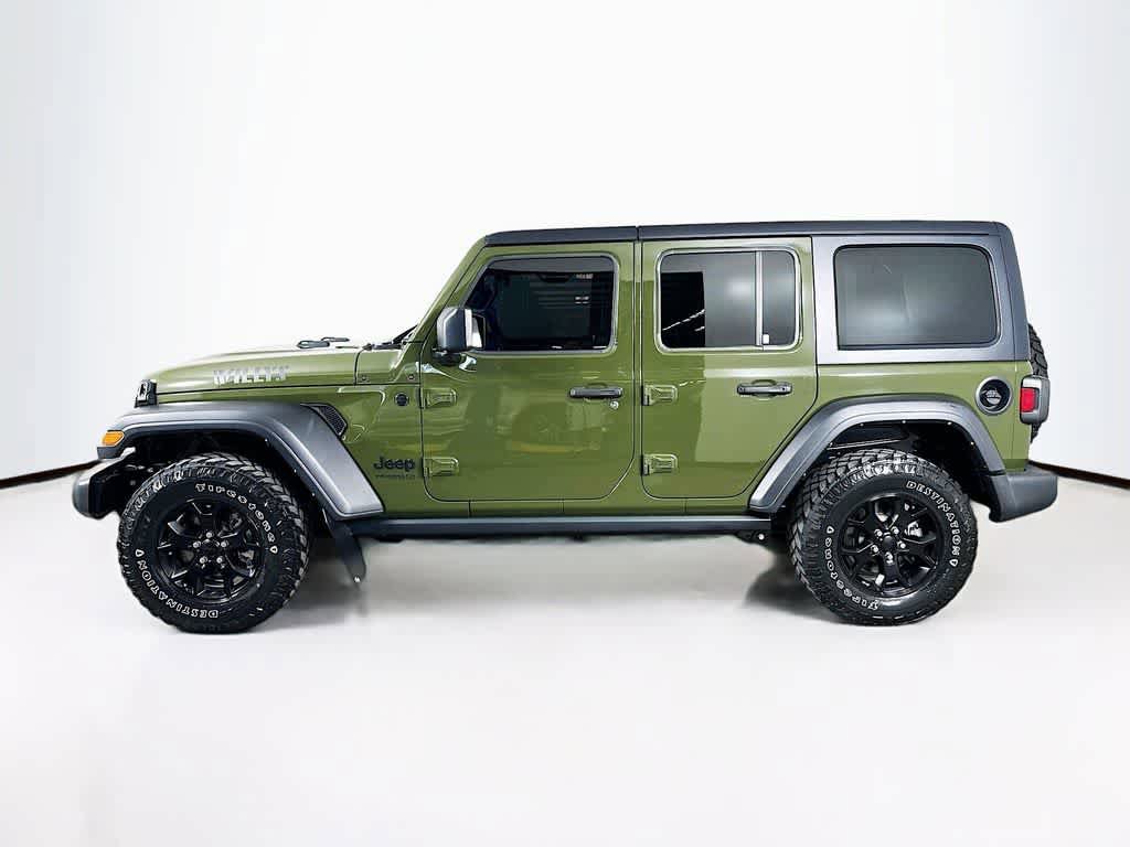 Used 2022 Jeep Wrangler Unlimited Sport AWD/4WD image 3