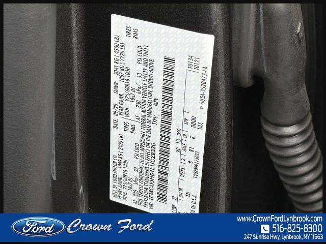 Certified 2020 Ford Escape SEL AWD/4WD image 20