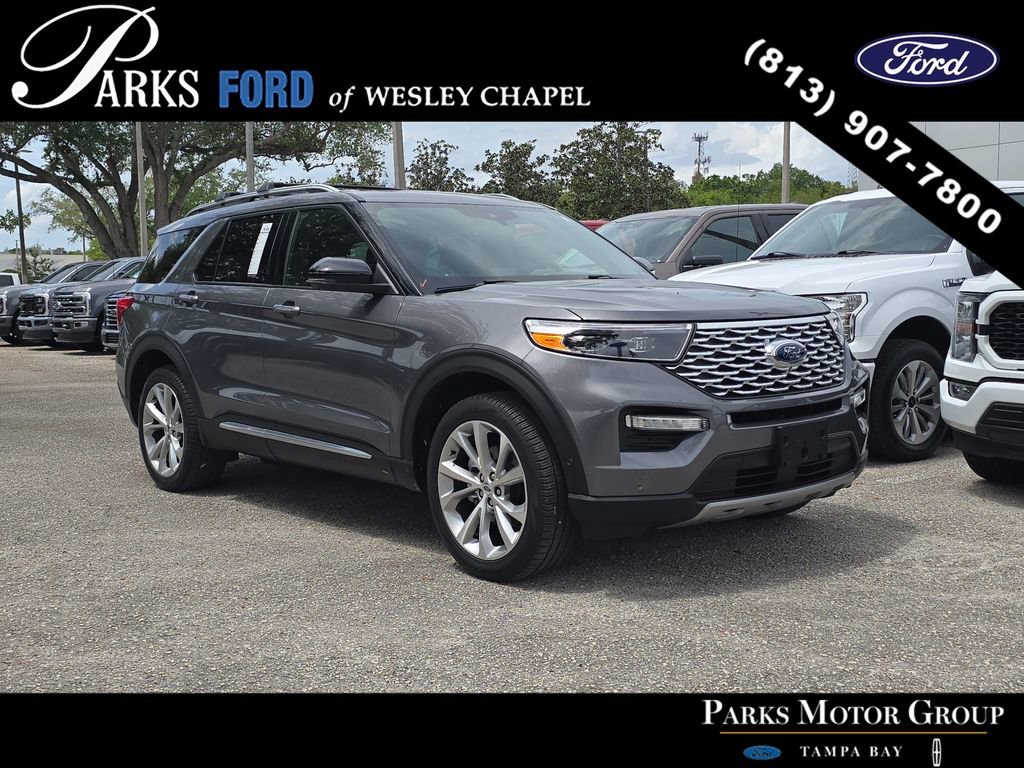 Certified 2021 Ford Explorer Platinum w/ Equipment Group 601A