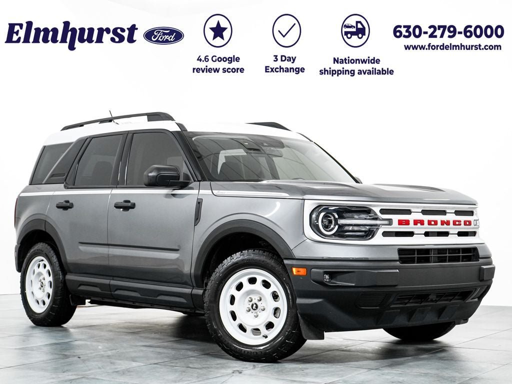Certified 2023 Ford Bronco Sport Heritage w/ Heritage Convenience Package