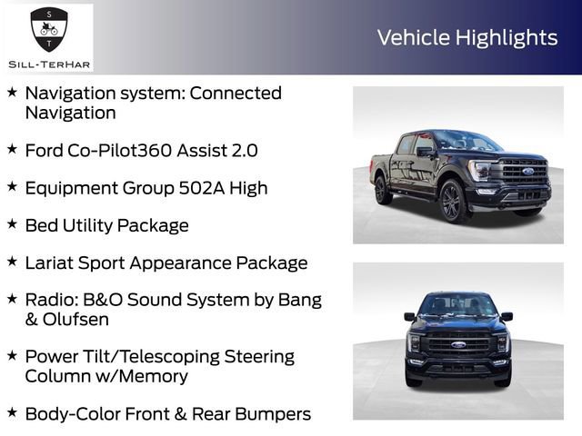 Certified 2023 Ford F150 Lariat w/ Equipment Group 502A High image 10