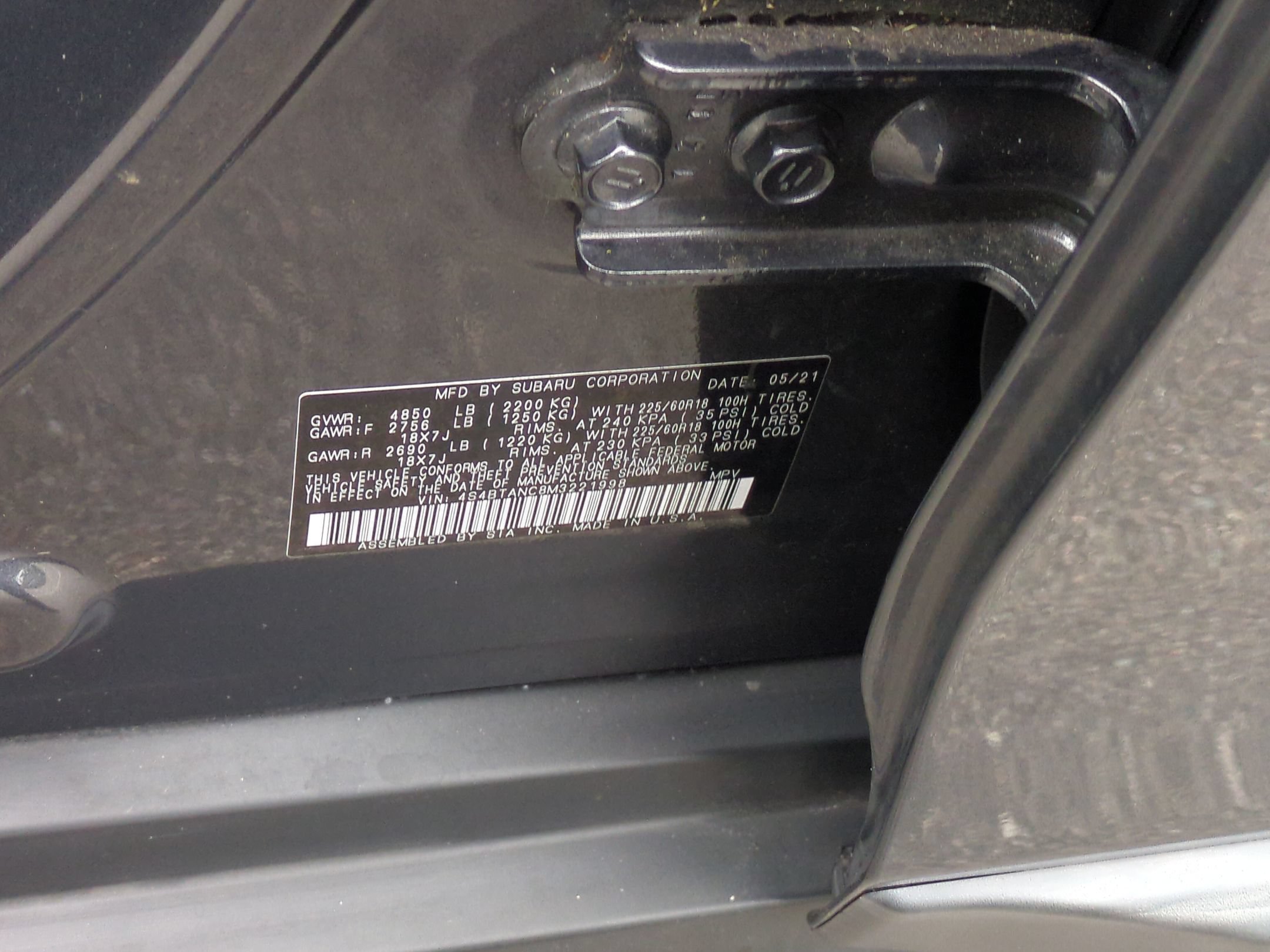 Used 2021 Subaru Outback Limited w/ Popular Package #2 AWD/4WD image 44