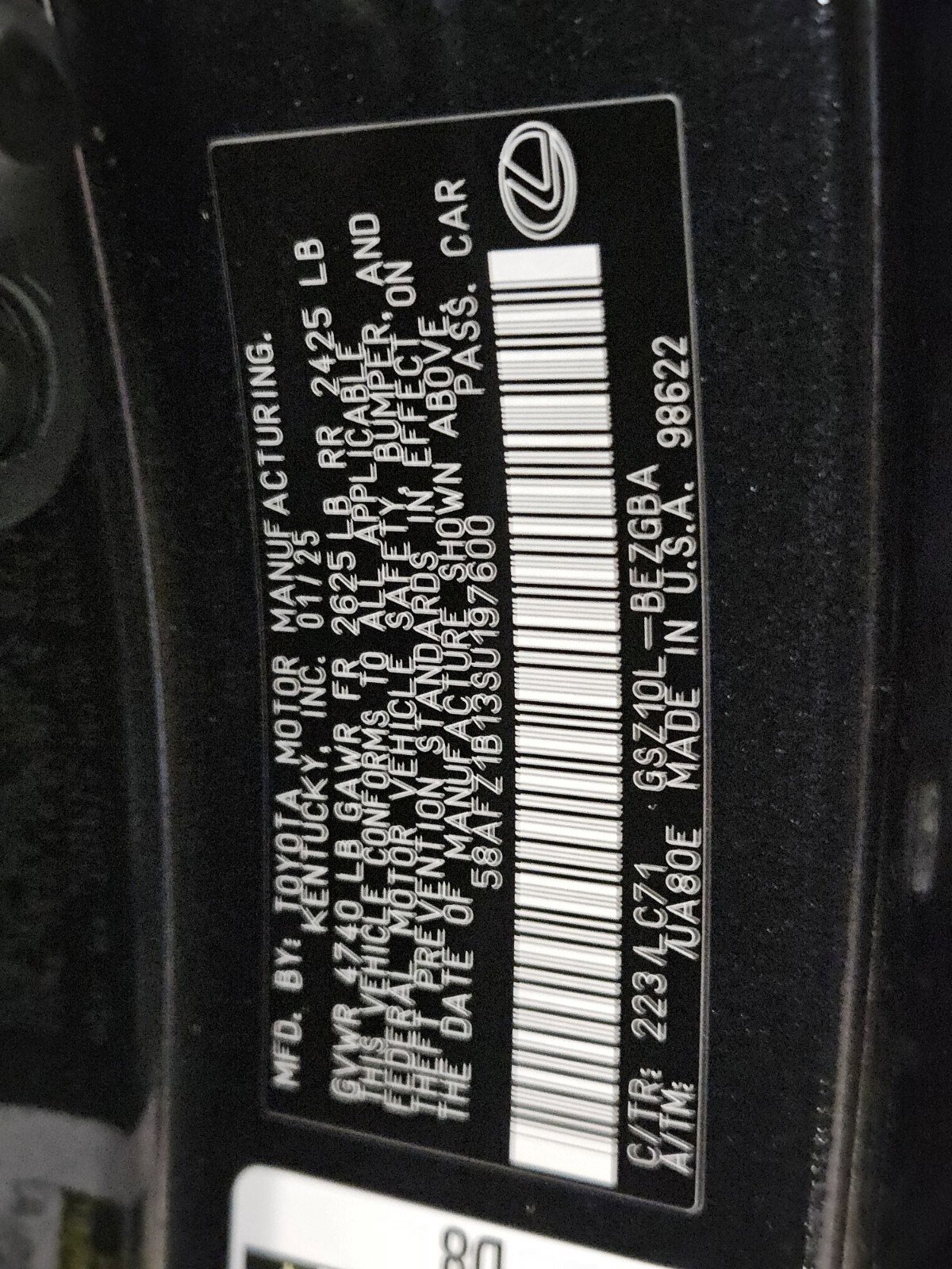 Used 2025 Lexus ES 350 Ultra Luxury image 31