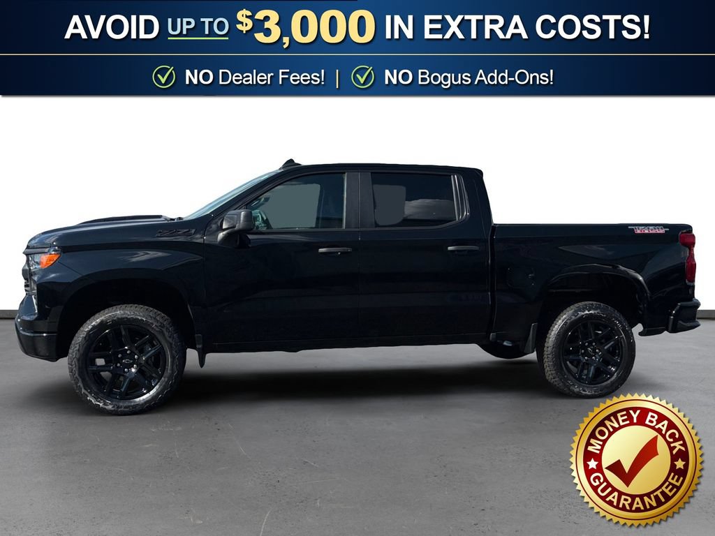 Used 2026 Chevrolet Silverado 1500 Custom Trail Boss w/ Turbomax Blackout Package AWD/4WD video 2