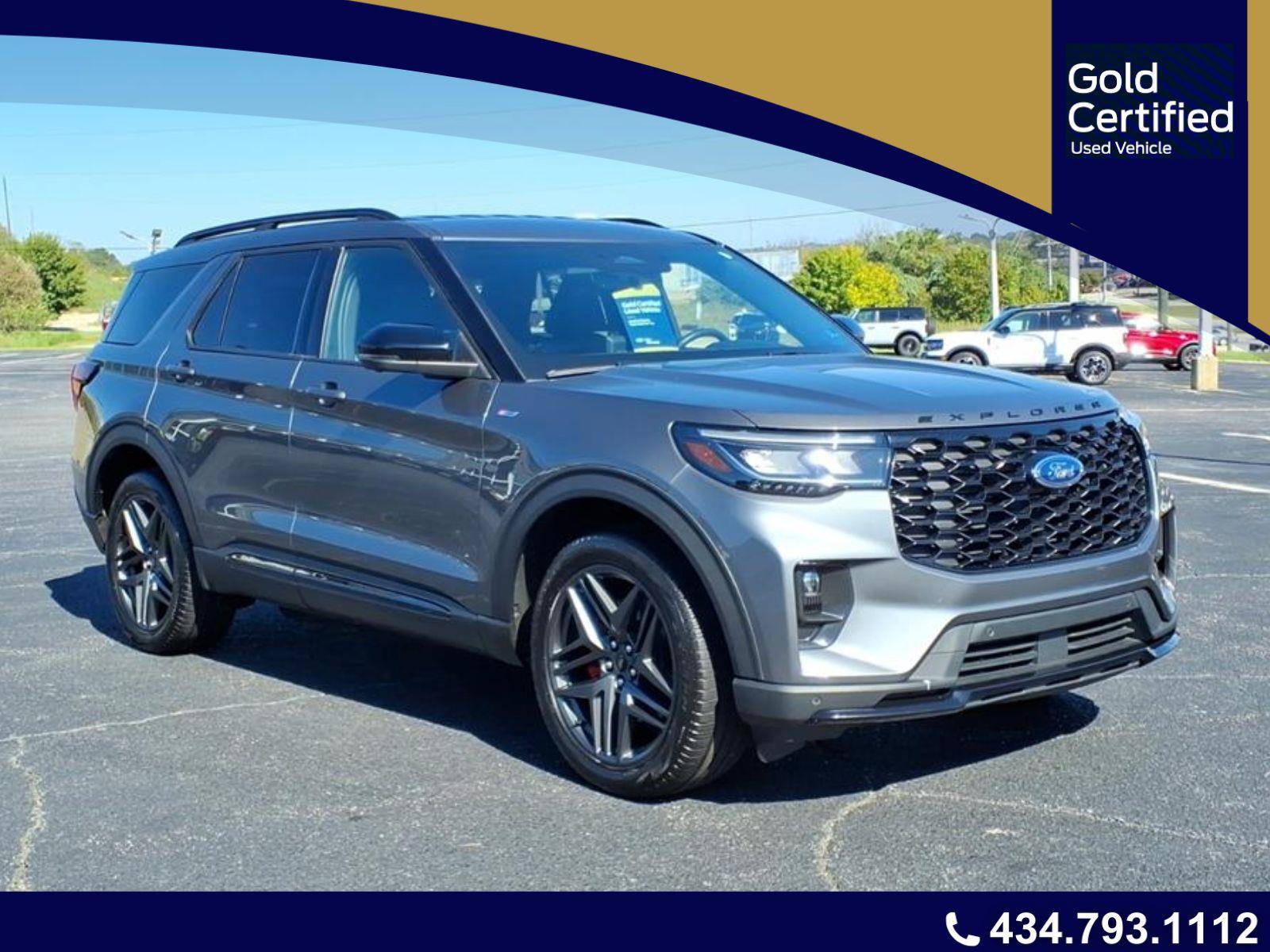 Certified 2025 Ford Explorer ST-Line w/ Premium Package