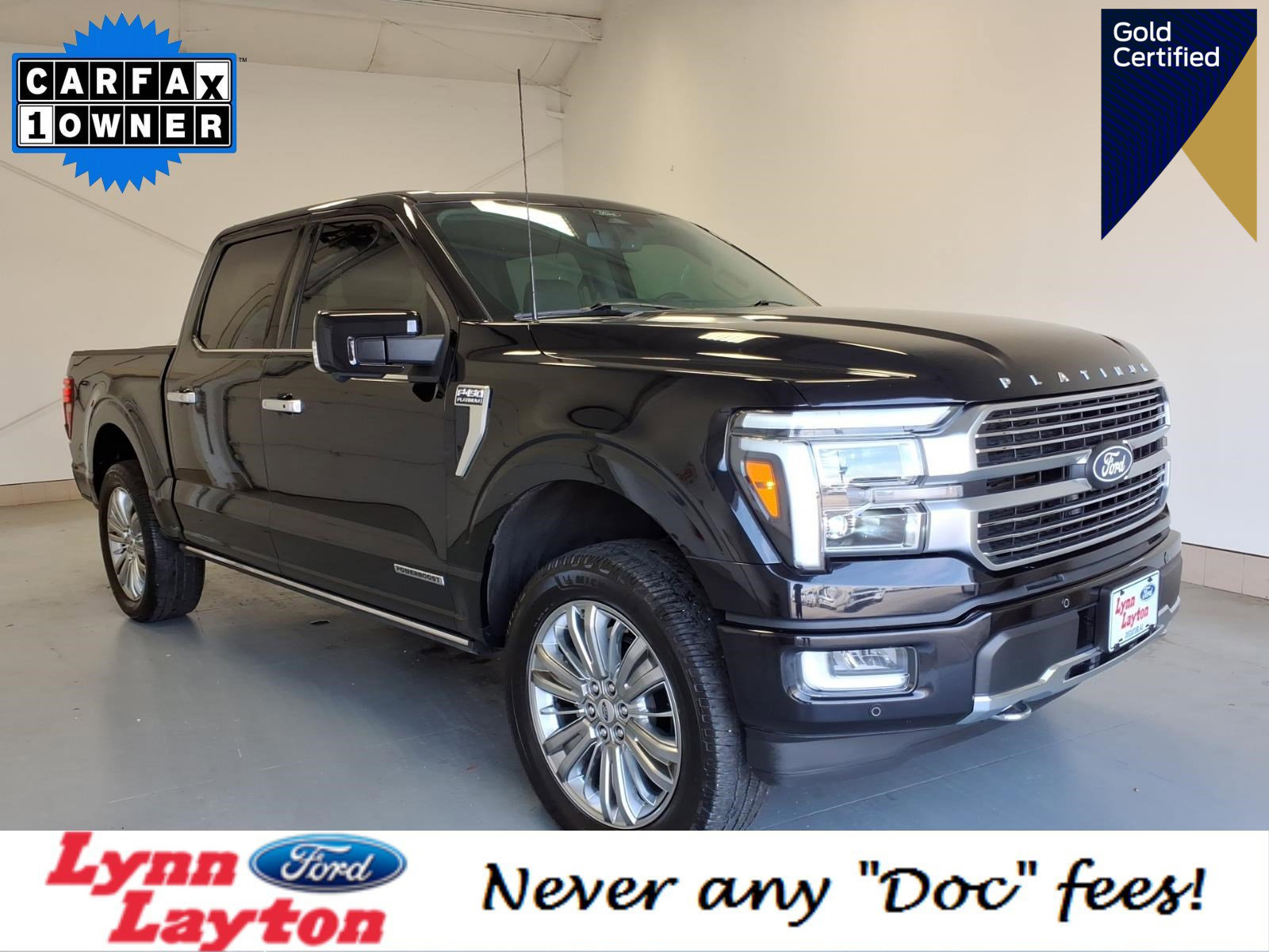 Certified 2024 Ford F150 Platinum w/ Equipment Group 703A Plus