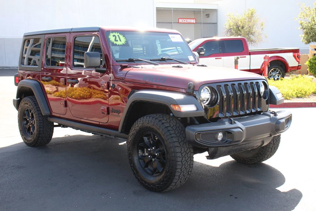 Used 2021 Jeep Wrangler Unlimited Sport image 11