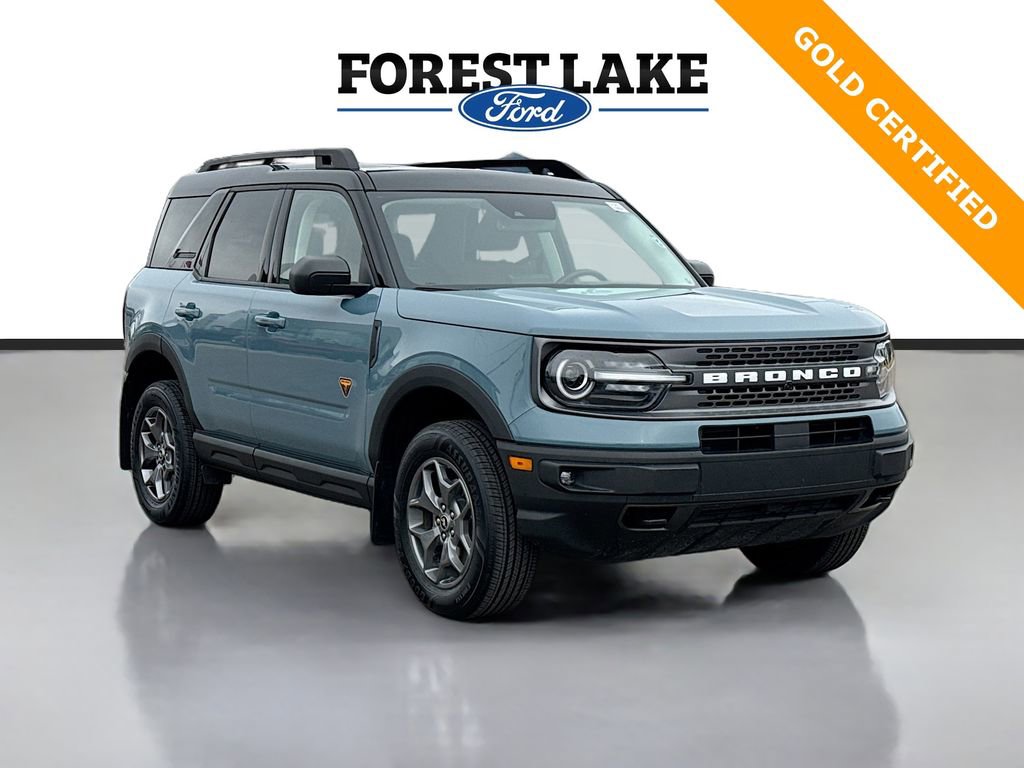 Certified 2023 Ford Bronco Sport Badlands w/ Premium Package