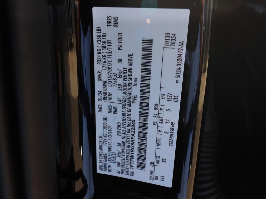 Certified 2024 Ford F150 Raptor AWD/4WD image 26