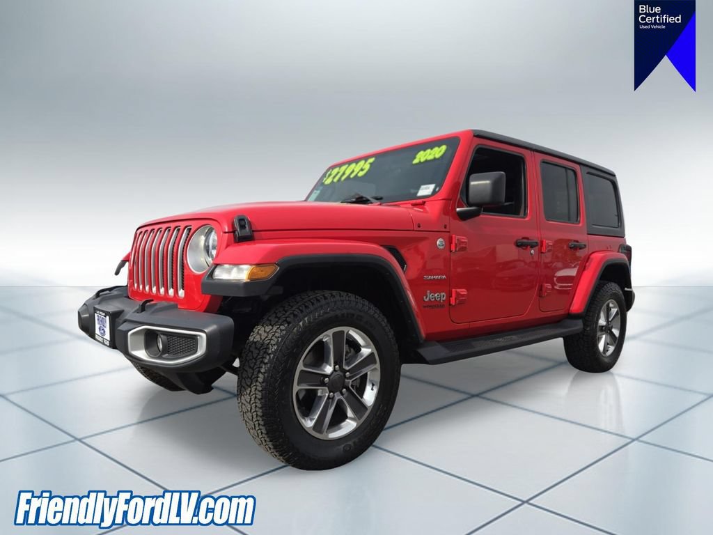 Used 2020 Jeep Wrangler Unlimited Sahara AWD/4WD image 2