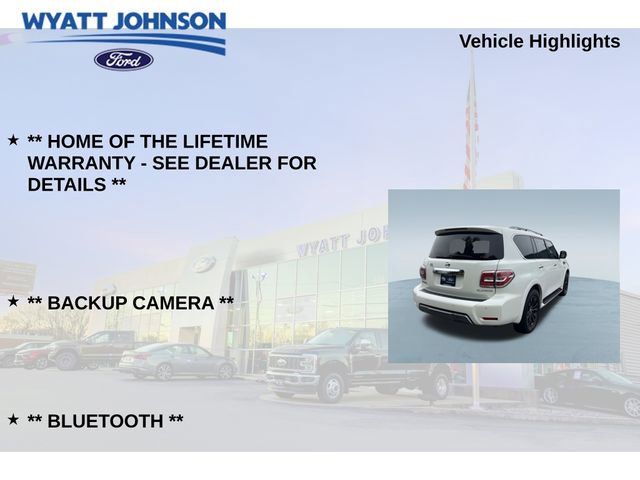 Used 2019 Nissan Armada Platinum w/ Interior Lighting Package RWD image 5
