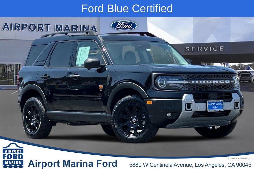 Certified 2025 Ford Bronco Sport Badlands w/ Badlands Tech Package