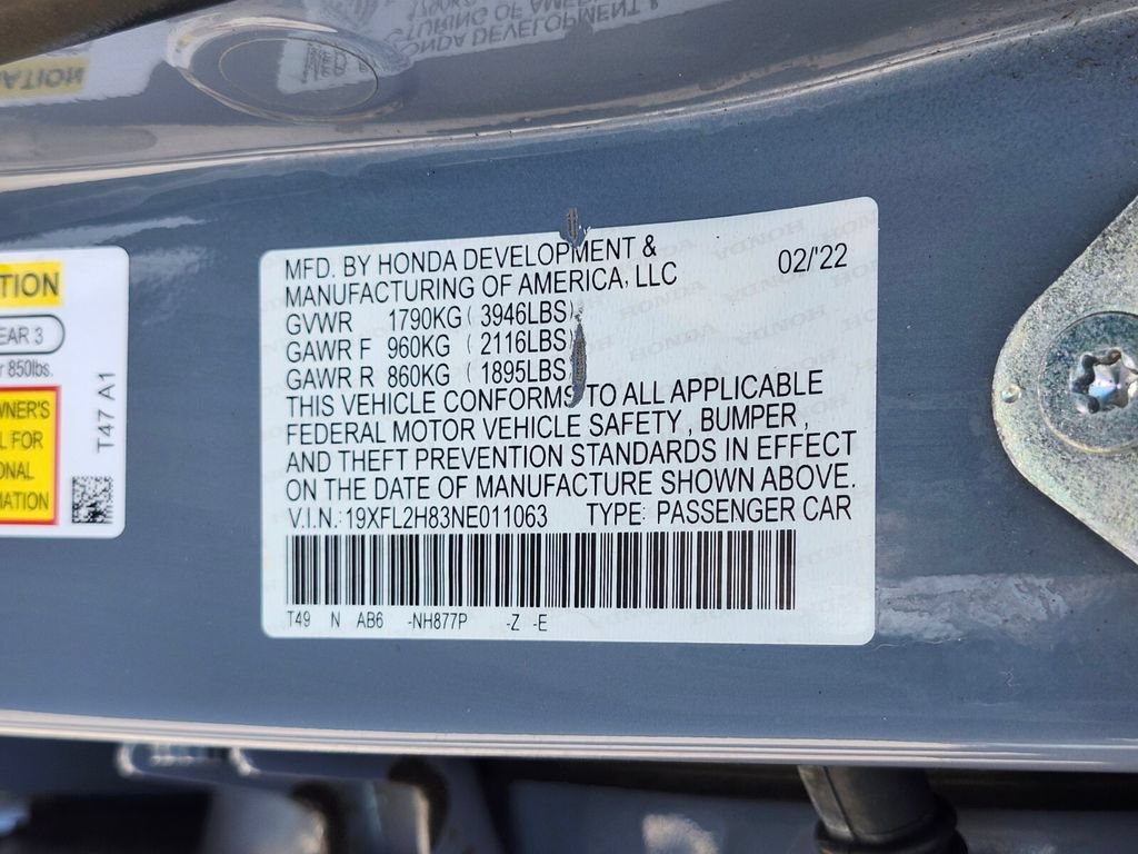 Used 2022 Honda Civic Sport image 33