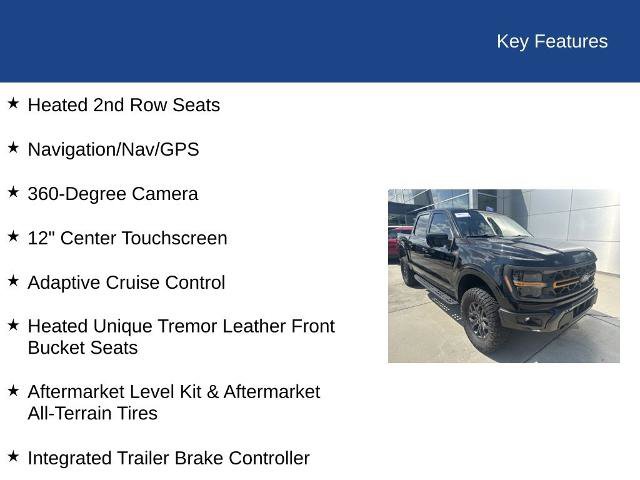 Certified 2024 Ford F150 Tremor w/ Equipment Group 402A High AWD/4WD image 35