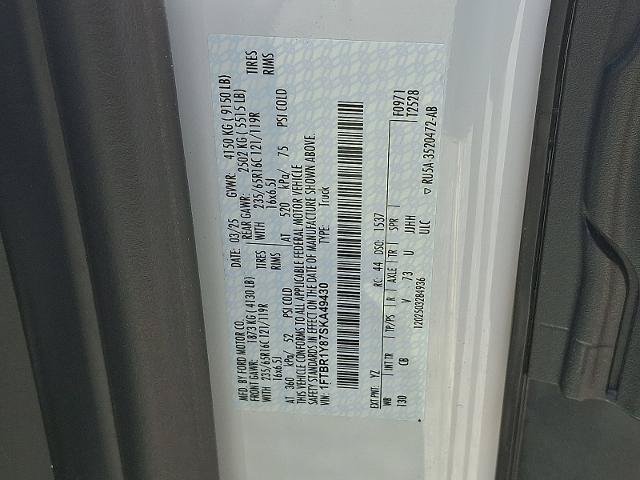 Certified 2025 Ford Transit 250 Low Roof w/ Exterior Upgrade Package RWD image 24