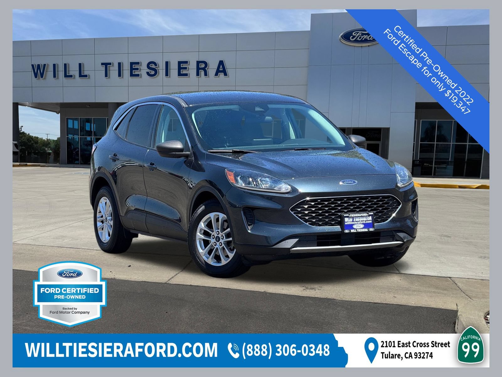 Certified 2022 Ford Escape SE