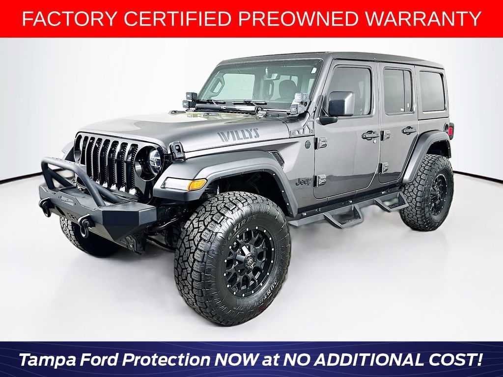 Used 2022 Jeep Wrangler Unlimited Willys