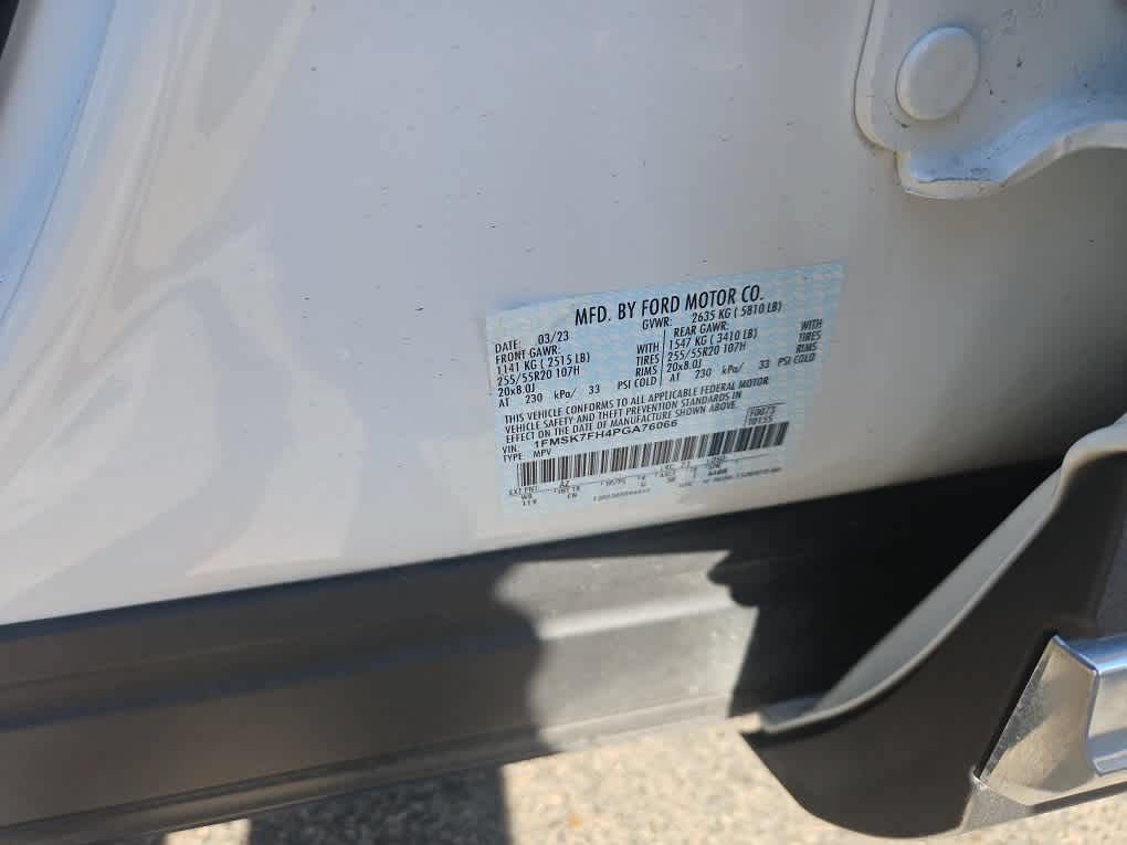 Certified 2023 Ford Explorer Limited w/ Limited Technology Package RWD image 22
