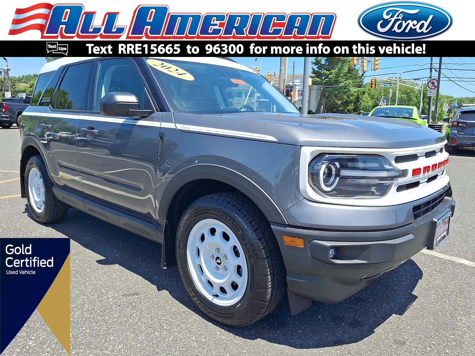 Certified 2024 Ford Bronco Sport Heritage w/ Heritage Convenience Package AWD/4WD image 1