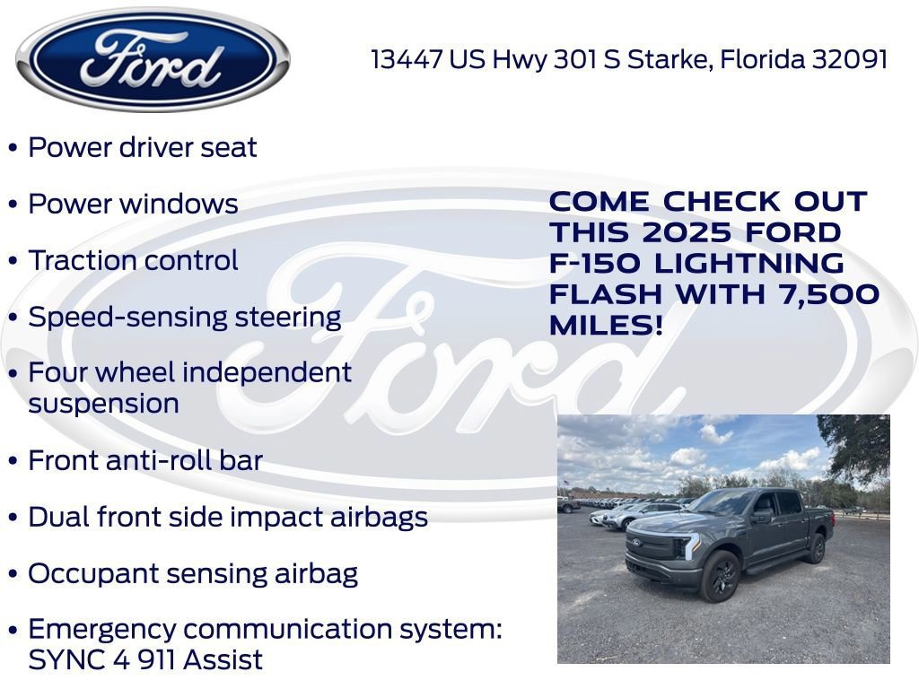 Certified 2025 Ford F150 Lightning Flash image 24