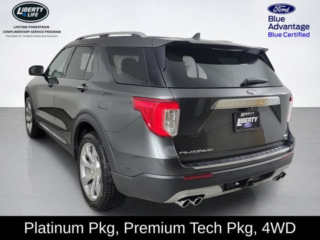 Certified 2020 Ford Explorer Platinum w/ Premium Technology Package AWD/4WD image 5