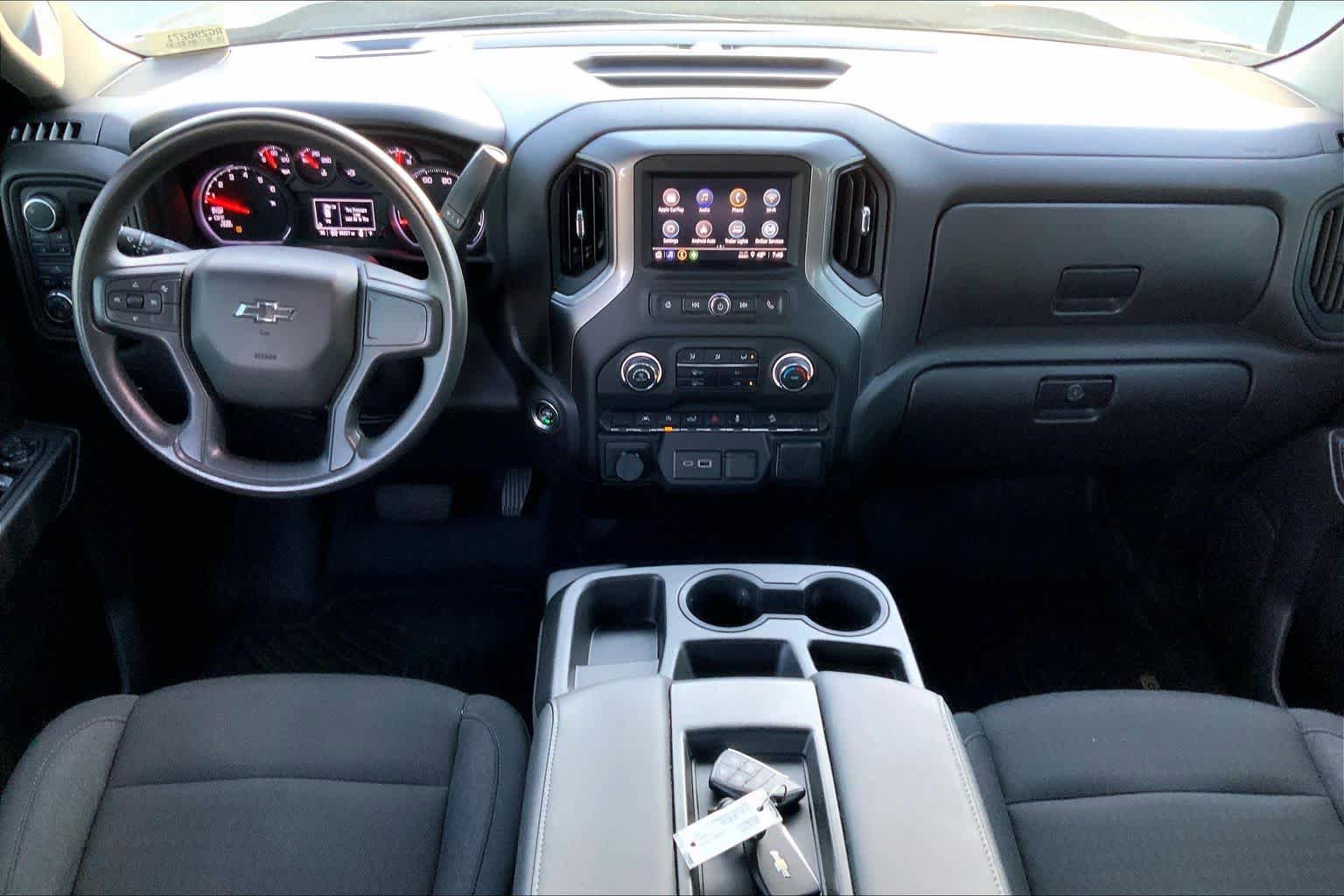Used 2024 Chevrolet Silverado 1500 Custom Trail Boss w/ Dark Appearance Package AWD/4WD image 14