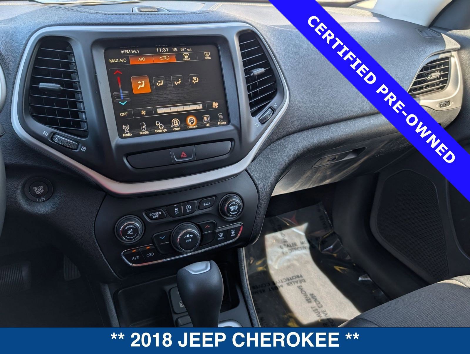 Used 2018 Jeep Cherokee Latitude Plus image 26