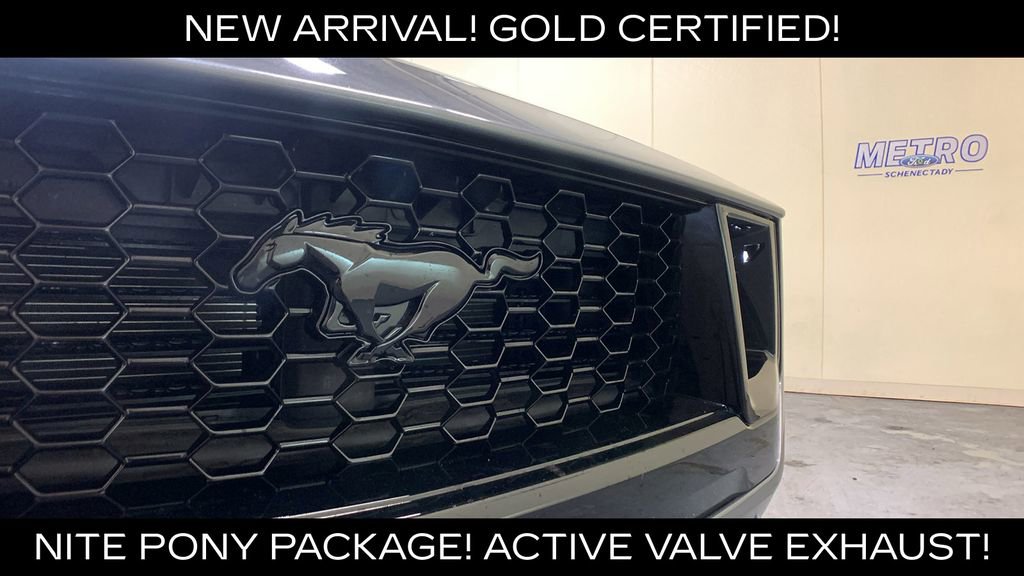 Certified 2025 Ford Mustang GT Premium w/ Mustang Nite Pony Package RWD image 38