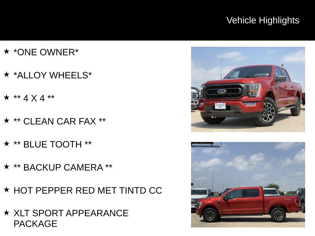 Certified 2023 Ford F150 XLT w/ Equipment Group 302A High image 7