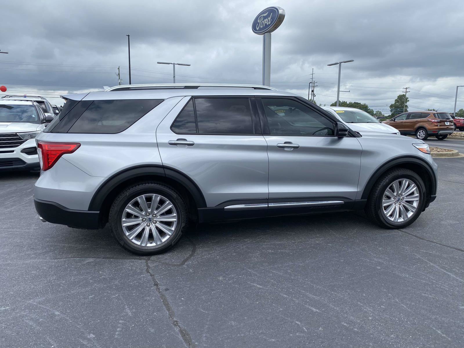 Certified 2020 Ford Explorer Limited w/ Class III Trailer Tow Package RWD image 8
