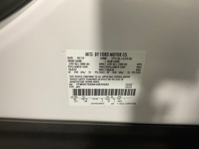 Certified 2019 Ford Explorer XLT w/ Equipment Group 202A image 26