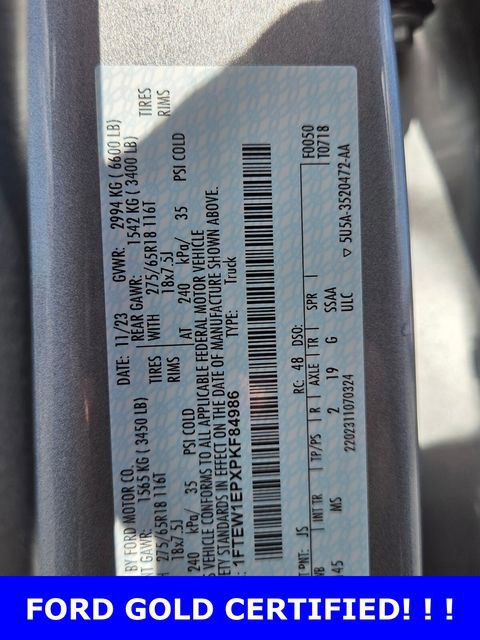 Certified 2023 Ford F150 XLT w/ Equipment Group 302A High image 19