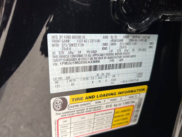 Certified 2025 Ford Expedition Platinum w/ Stealth Performance Package AWD/4WD image 41