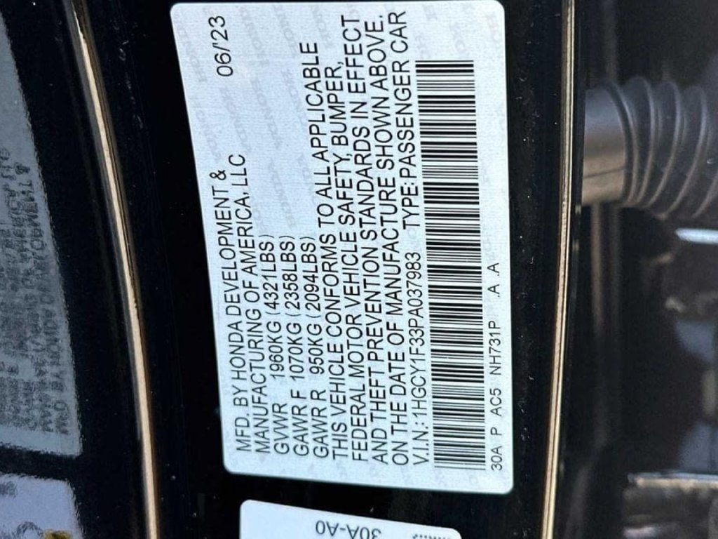 Used 2023 Honda Accord EX image 30