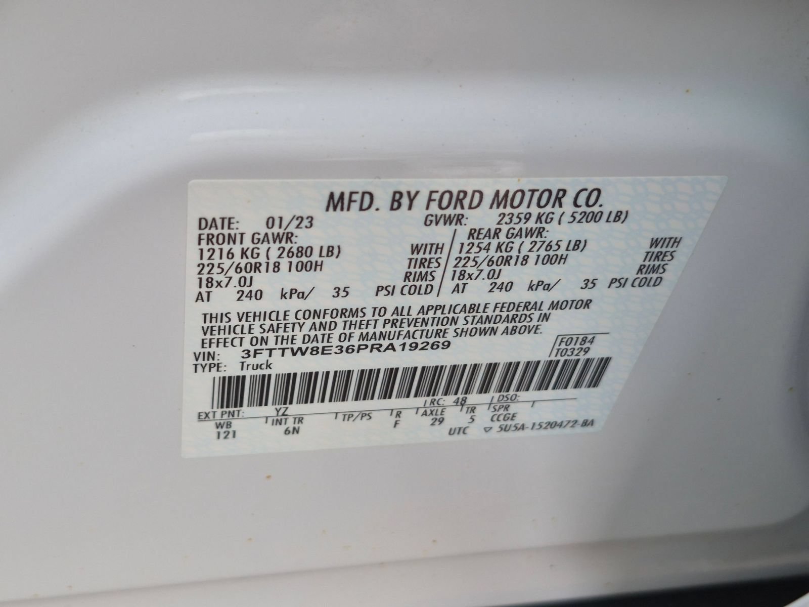 Certified 2023 Ford Maverick Lariat w/ Lariat Luxury Package FWD image 34