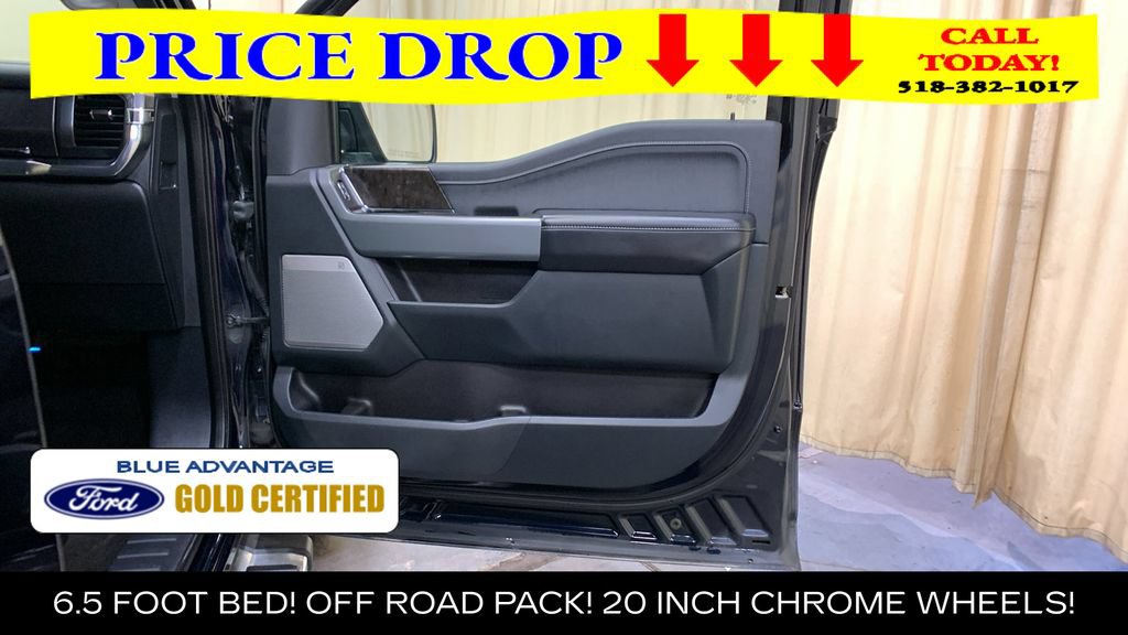 Certified 2022 Ford F150 Lariat w/ Equipment Group 502A High AWD/4WD image 11