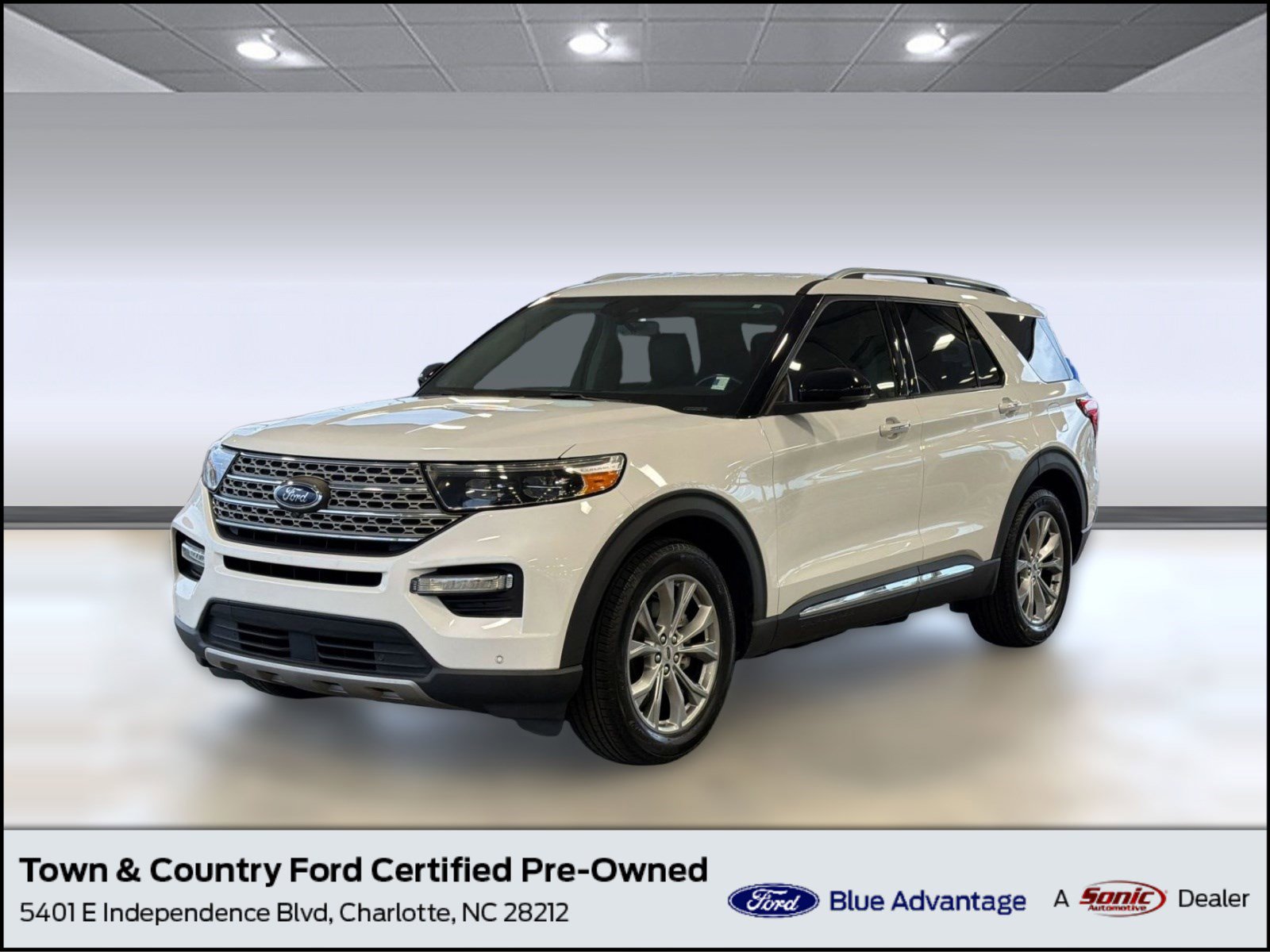 Certified 2021 Ford Explorer Limited RWD image 1