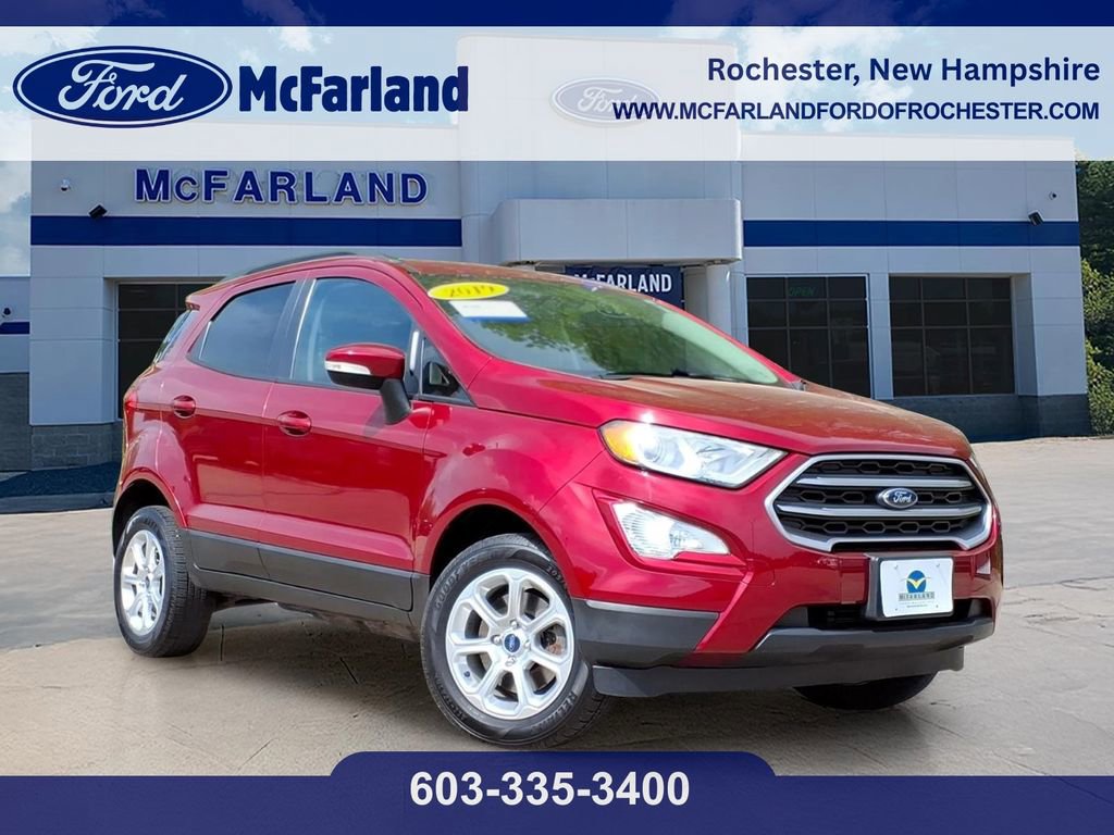 Certified 2019 Ford EcoSport SE