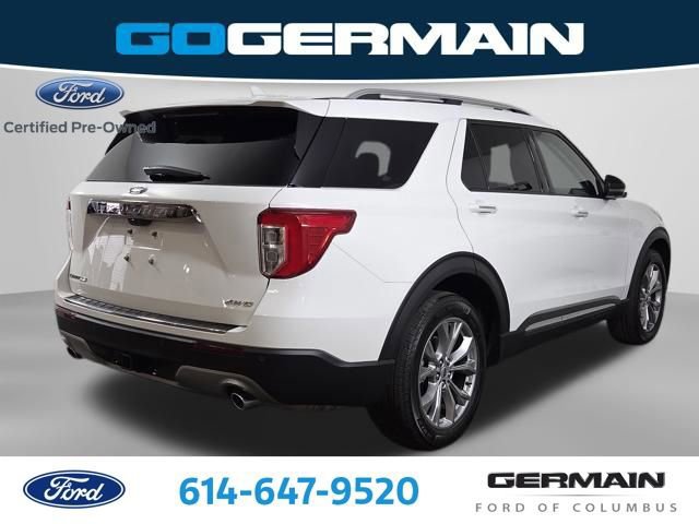 Certified 2023 Ford Explorer Limited w/ Limited Technology Package AWD/4WD image 8
