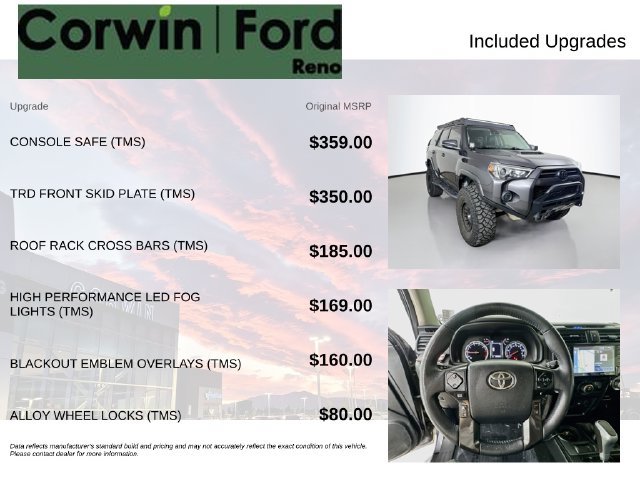 Used 2021 Toyota 4Runner TRD Off-Road Premium AWD/4WD image 3